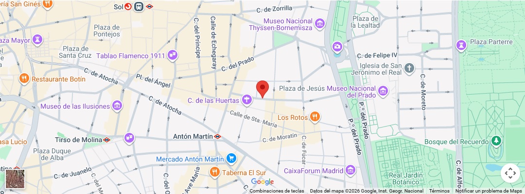 Mapa de ubicación de la empresa